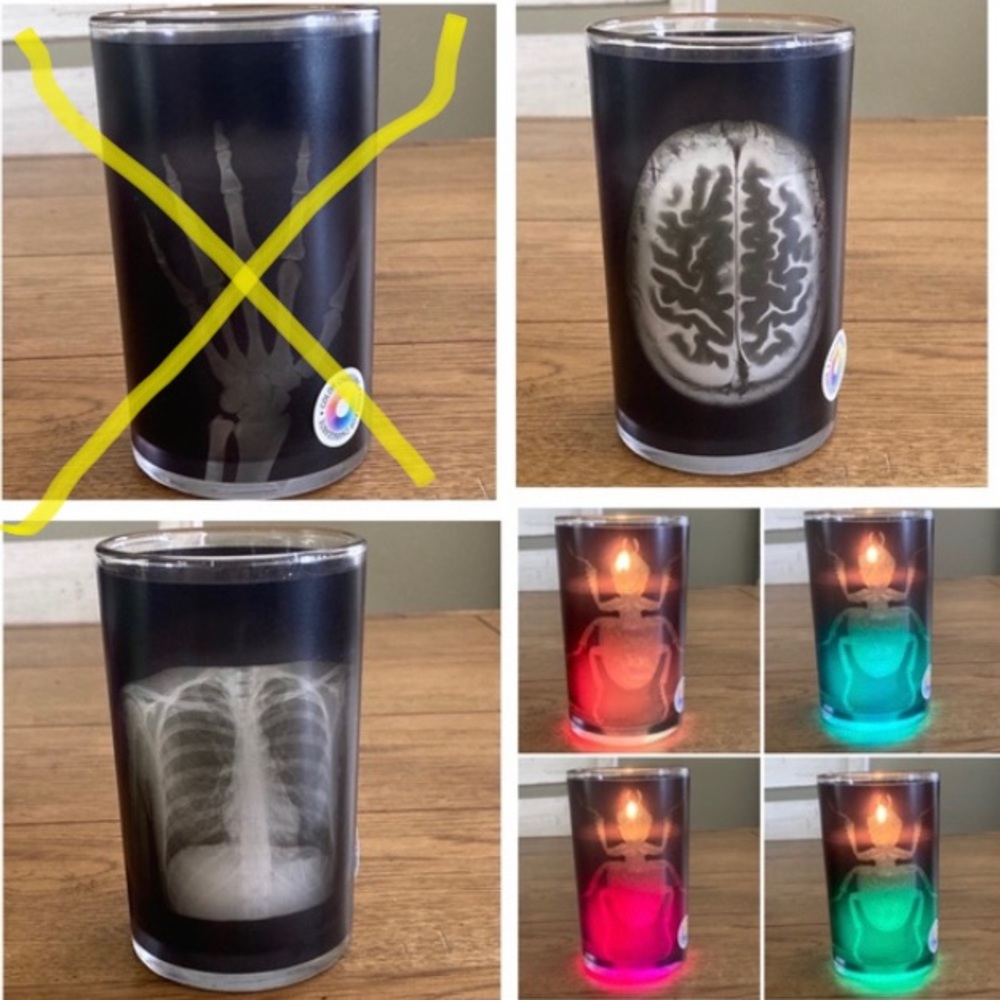 Color Changing Halloween Candle